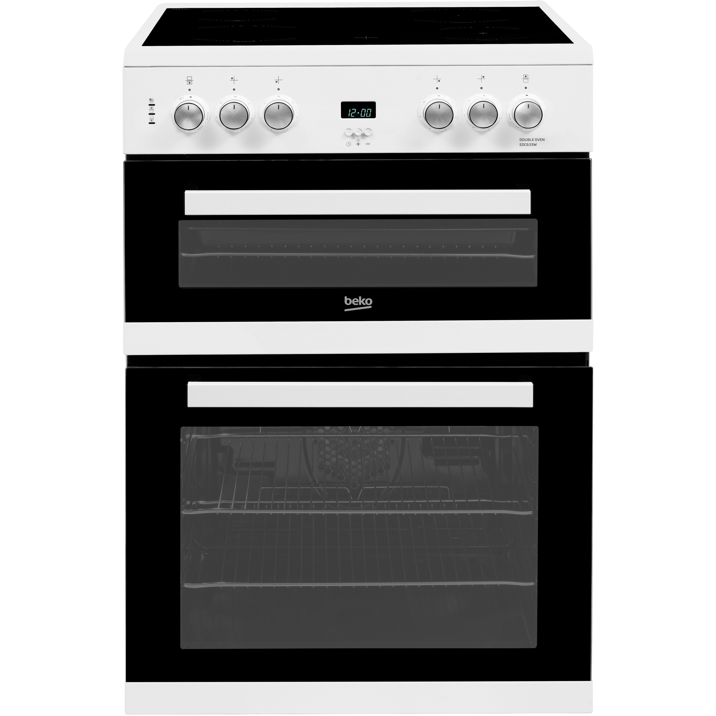 Beko 60cm Electric Cooker EDC633W