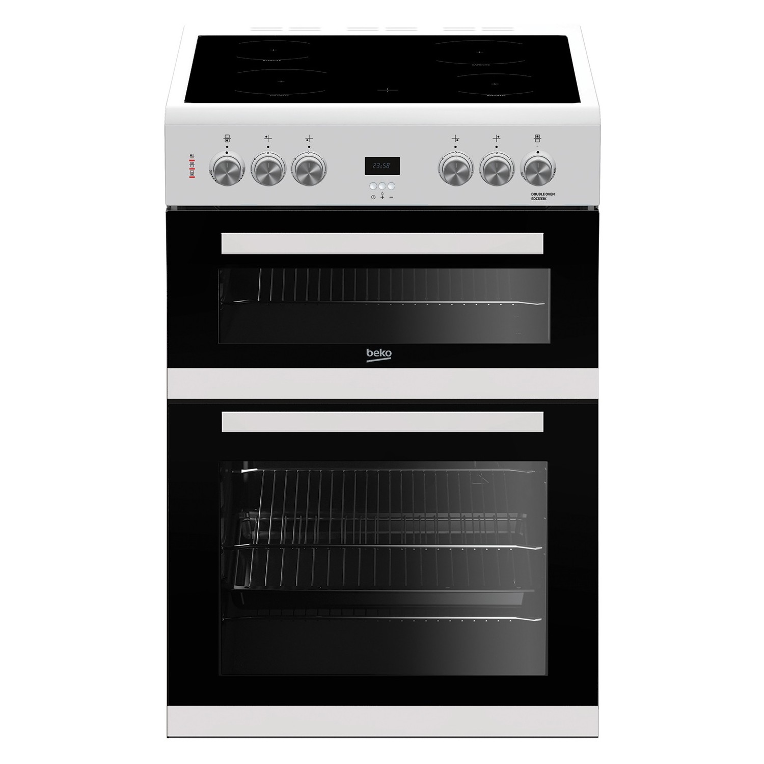 Beko 60cm Electric Cooker EDC633W
