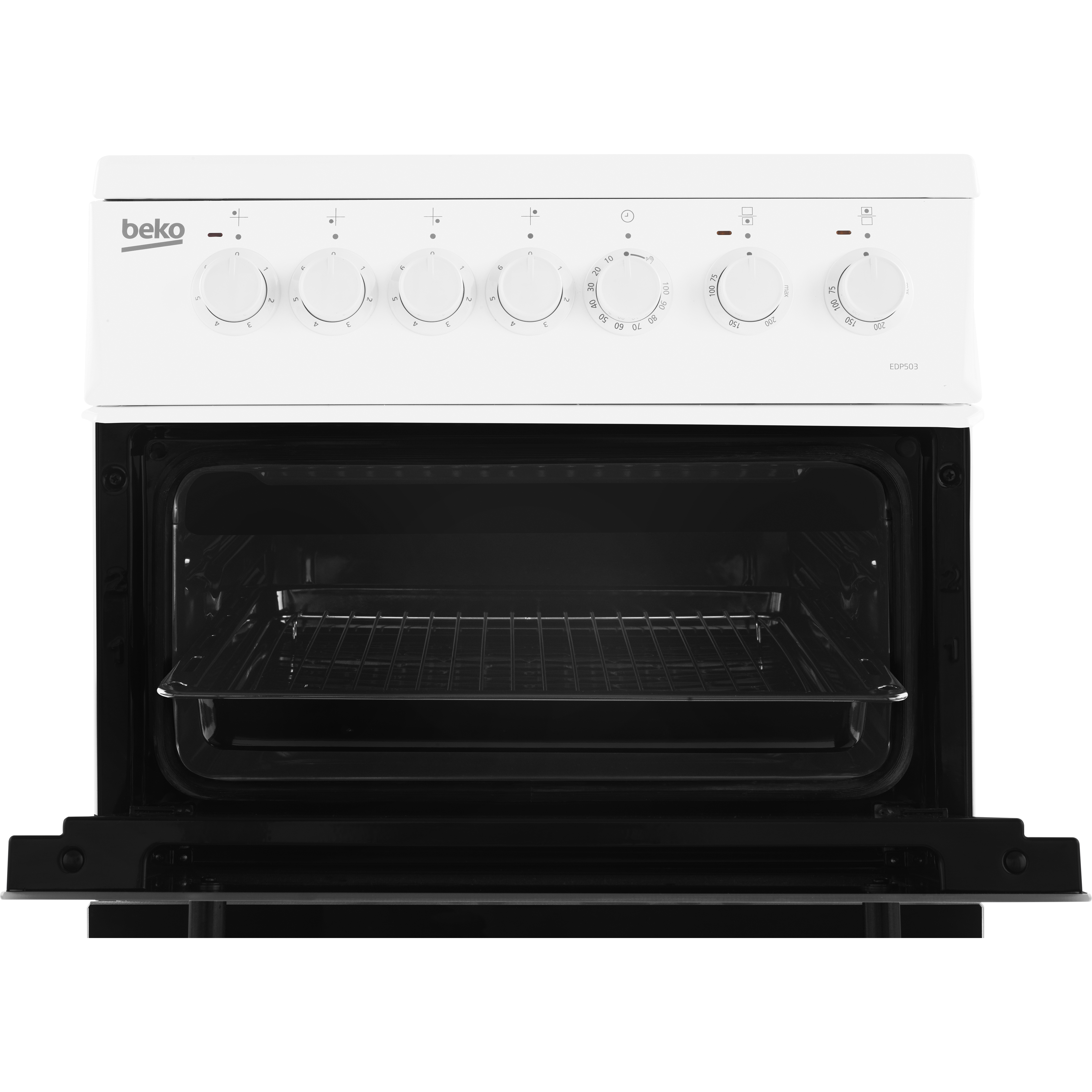 Beko 50cm Electric Cooker EDP503W