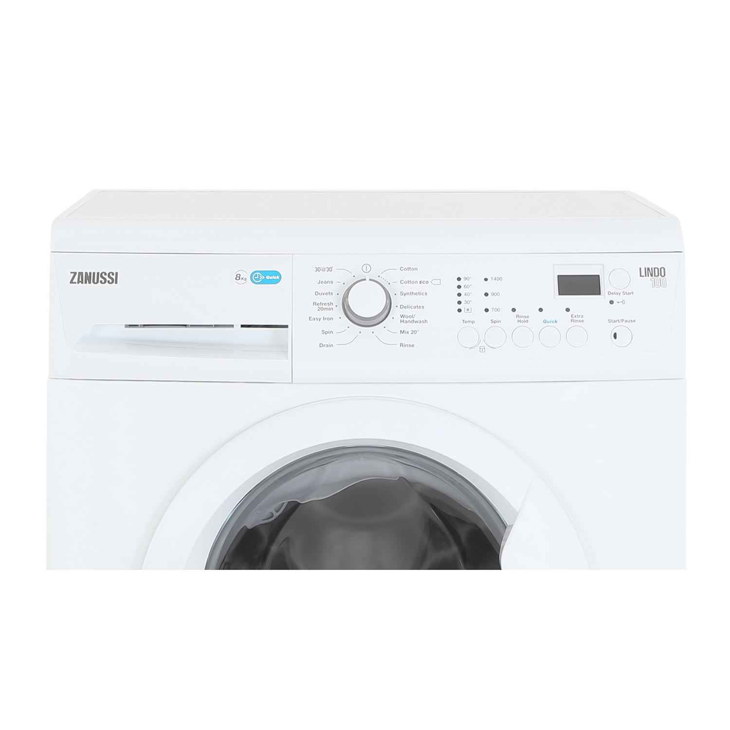Zanussi 8kg 1400 Spin Washing Machine ZWF81443W