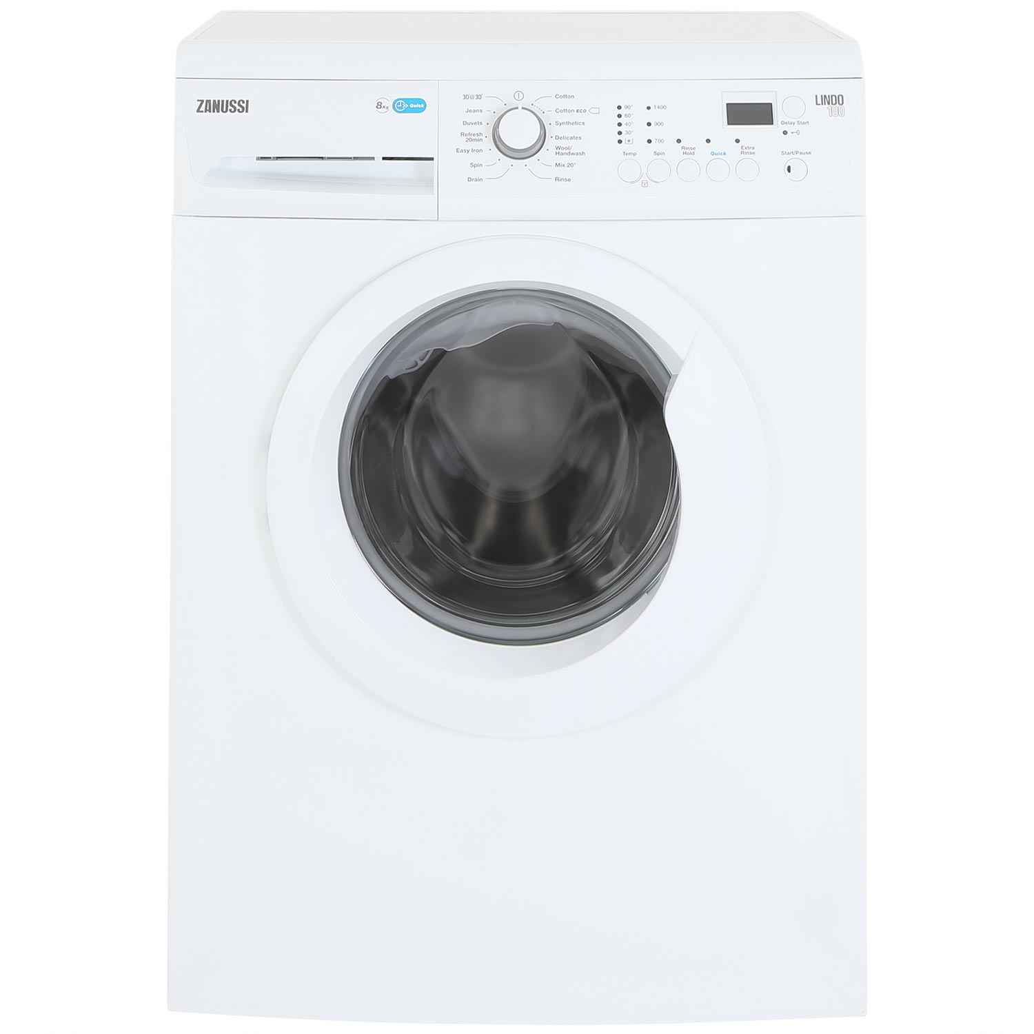 Zanussi 8kg 1400 Spin Washing Machine ZWF81443W