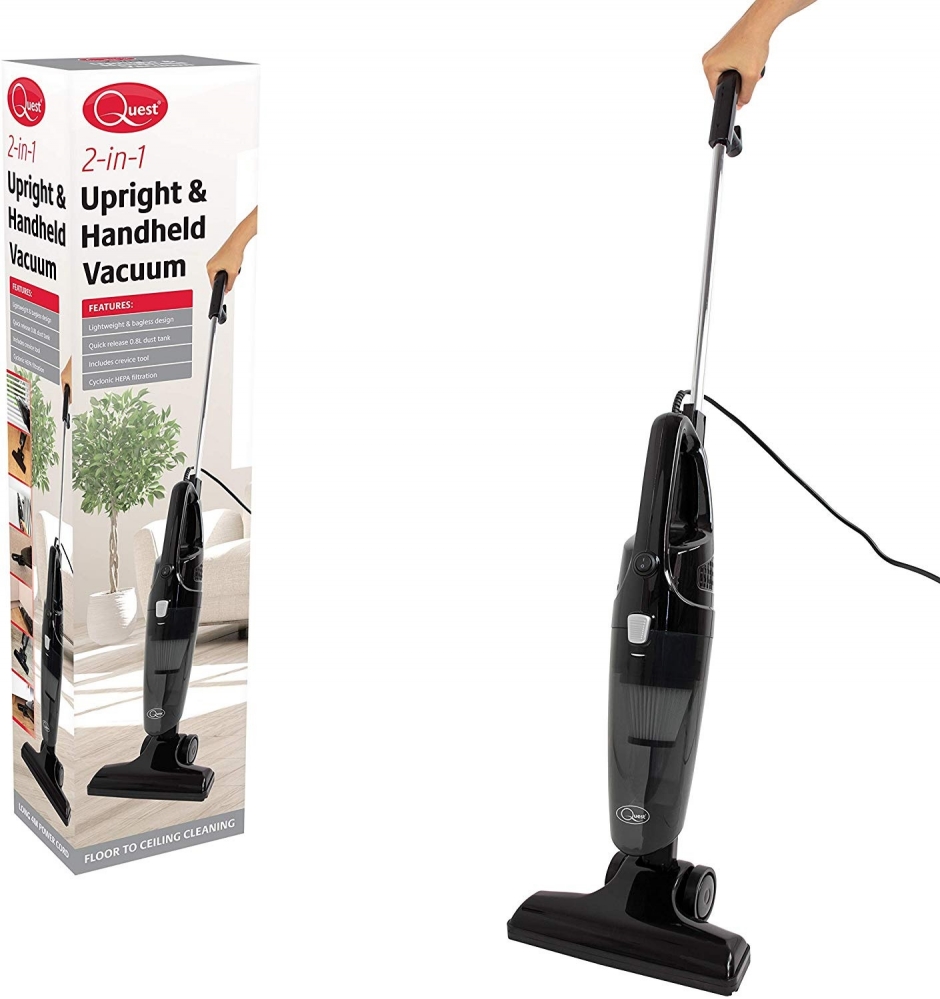QUEST 2 IN 1 UPRIGHT/HANDHELD VACUUM CLEANER 600W 44839