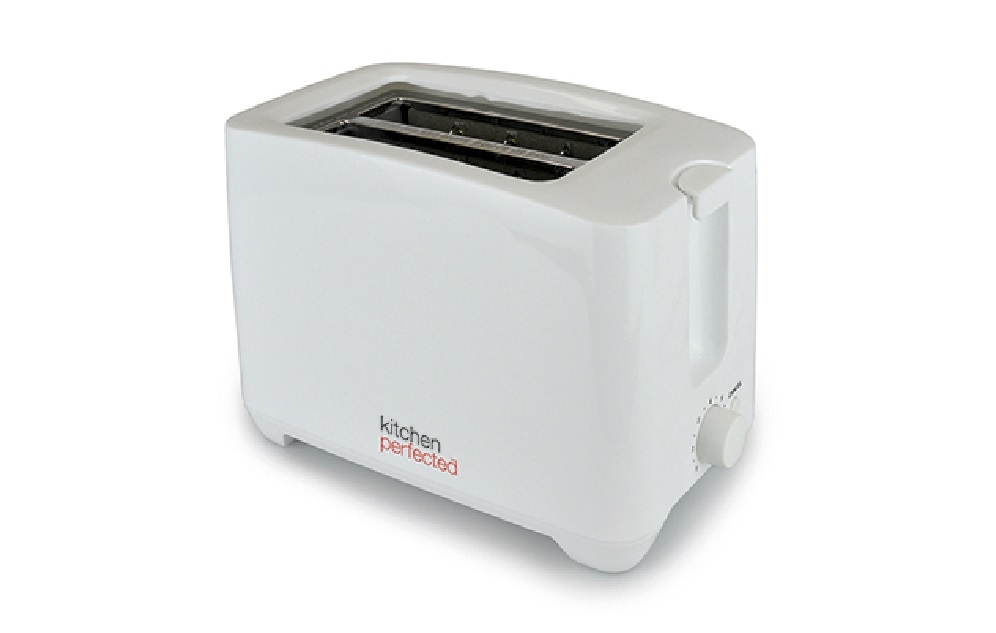 LLOYTRON KITCHEN PERFECTED 2 SLICE EXTRA WIDE SLOT TOASTER E2020WH