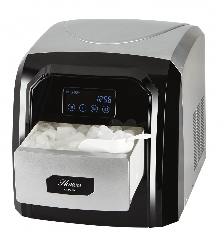 CROSSLEE TABLE TOP ICE MAKER WITH LCD DISPLAY AND TOUCH CONTROL IM03A