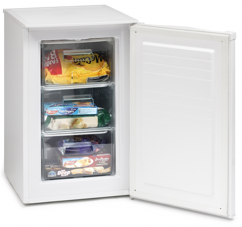 ICEKING WHITE 50CM WIDE UNDER COUNTER FREEZER RZ83AP2