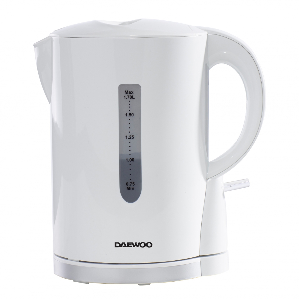 DAEWOO WHITE 1 7L KETTLE SDA1650GE