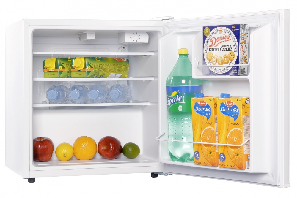 ICEKING WHITE TABLE TOP LARDER FRIDGE TL48W