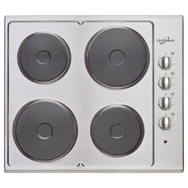 60CM 4 PLATE ELECTRIC HOB STAINLESS STEEL ESH630SS