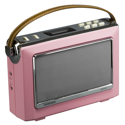 (DNO) OXFORD DAB & FM RADIO BLUETOOTH PINK OXFORDBTBON GS0213