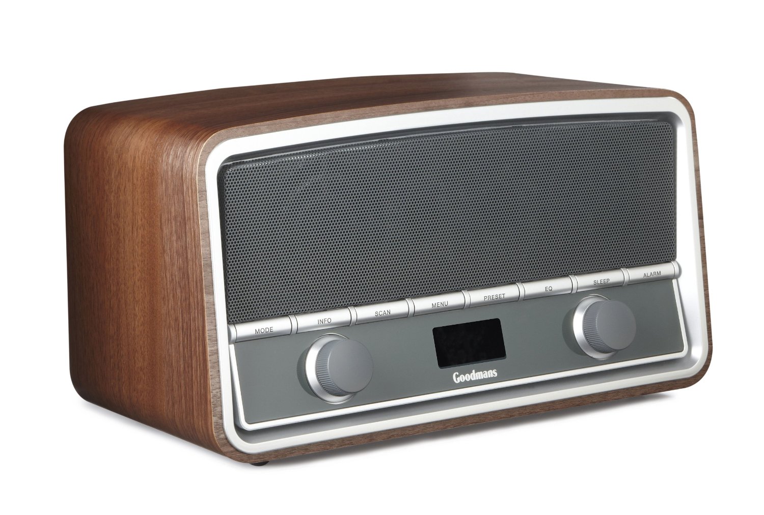DISC HERITAGE VINTAGE STYLE DAB RADIO B/T WOOD GSR1889DABBTW GS1888