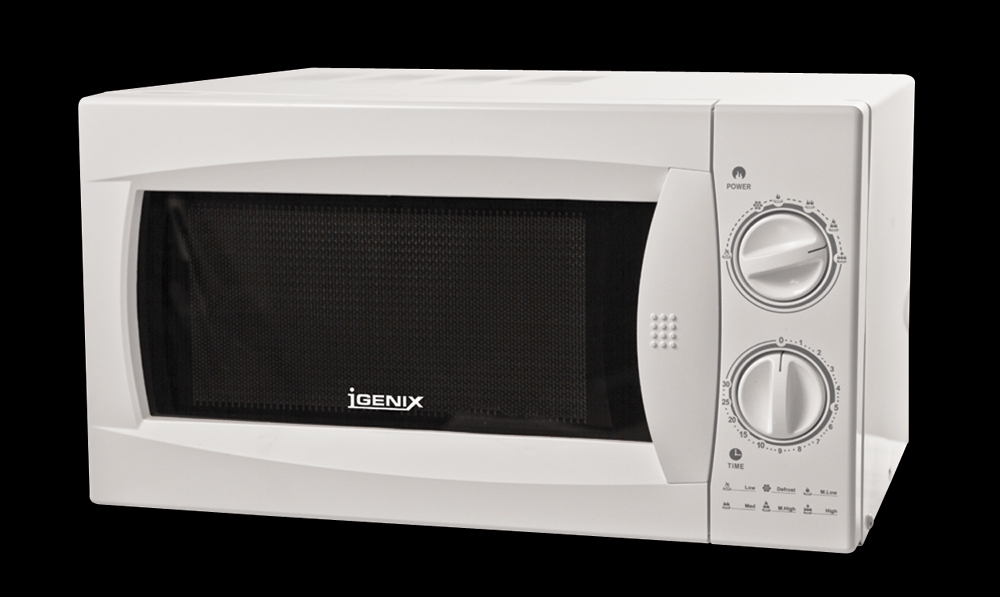 17 LITRE WHITE MANUAL MICROWAVE 700W IG1750