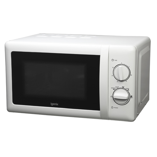 20 LITRE 700W MANUAL MICROWAVE WHITE - - IG2071