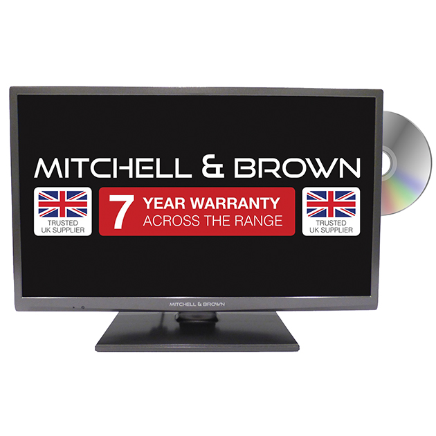 (DNO) 24Inch LED FREEVIEW HD READY HOTEL MODE TV DVD - JB-241811FDVD