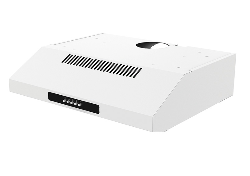 60CM VISOR COOKER HOOD WHITE VH60WH